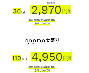 アハモの利用料金