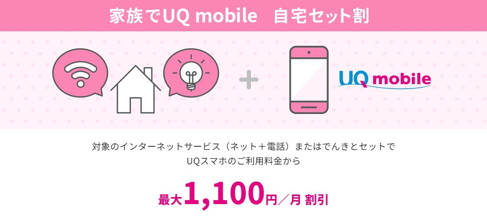 UQモバイル-自宅セット割