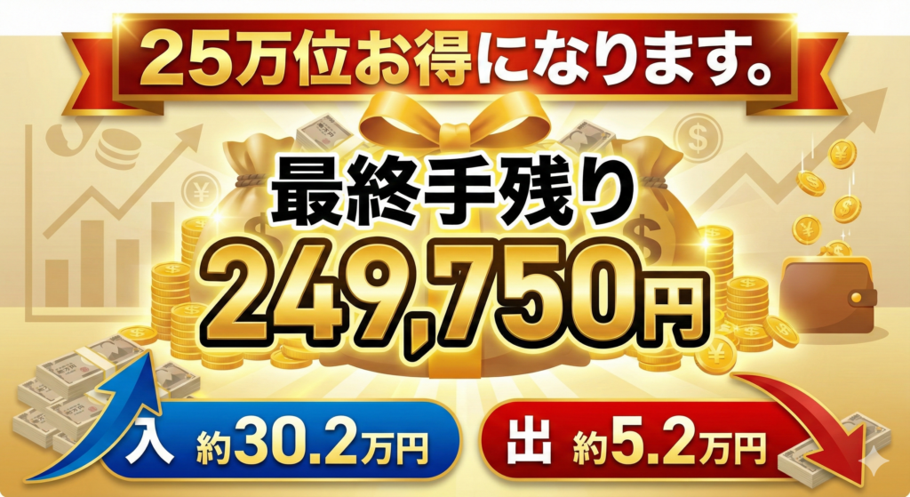 MNPキャンペーンとセット割で手残りは24万円以上に！