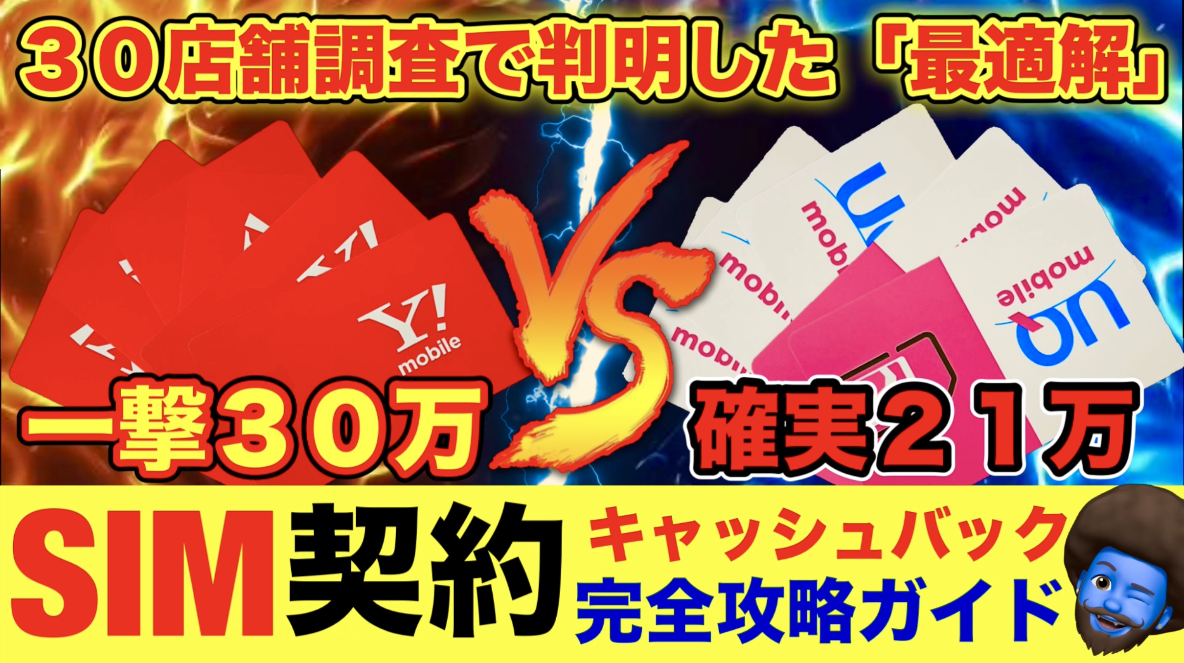 【30店舗独自調査】UQ・ワイモバ乗り換えMNPキャンペーン比較｜Webより店舗が得？最大還元の裏技