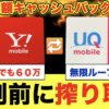 【MNPキャンペーン】家族で25万円還元！UQ・ワイモバイル乗り換え完全攻略