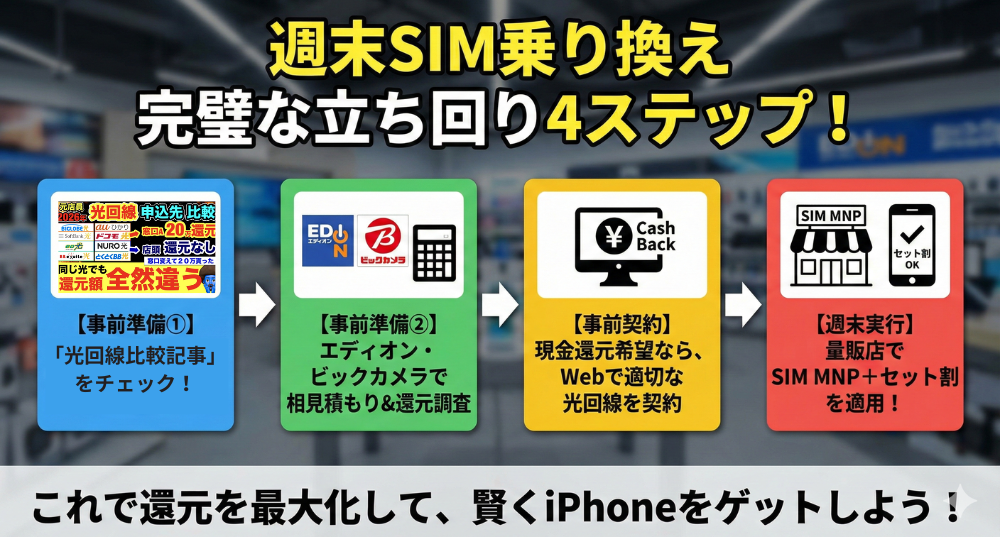 失敗しない！iPhone 17 Proへの乗り換え「完璧4ステップ」