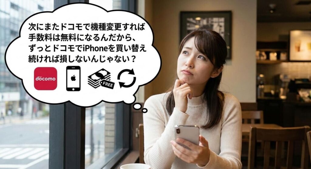 ② 「ドコモで買い続ければ手数料ゼロ」が実はさらに損な理由