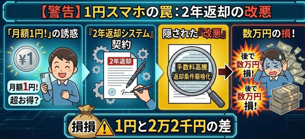 「月額1円」の裏に潜む2万円の請求