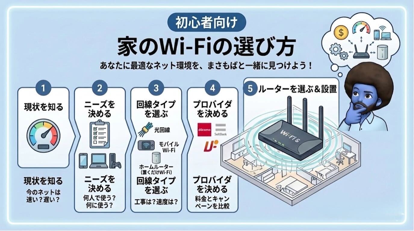 インターネット選びの完全ロードマップ