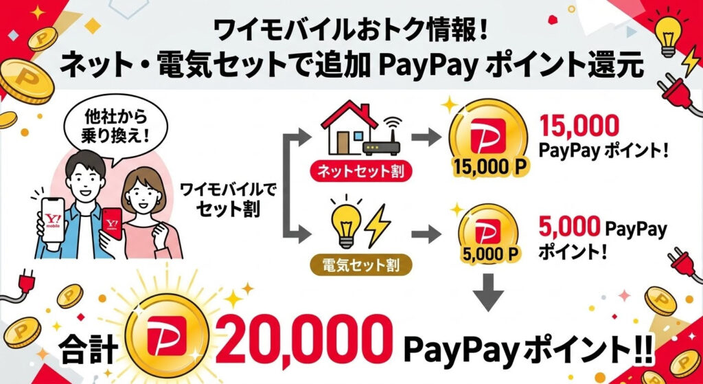 ワイモバイルキャンペーン活用術