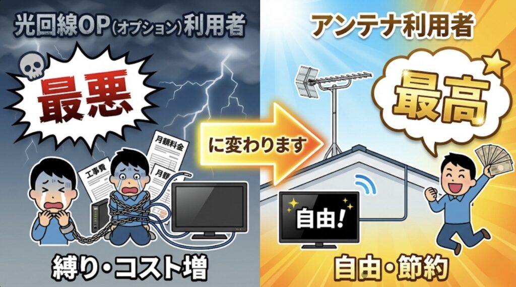 乗り換えガチ勢がアンテナ一択な理由