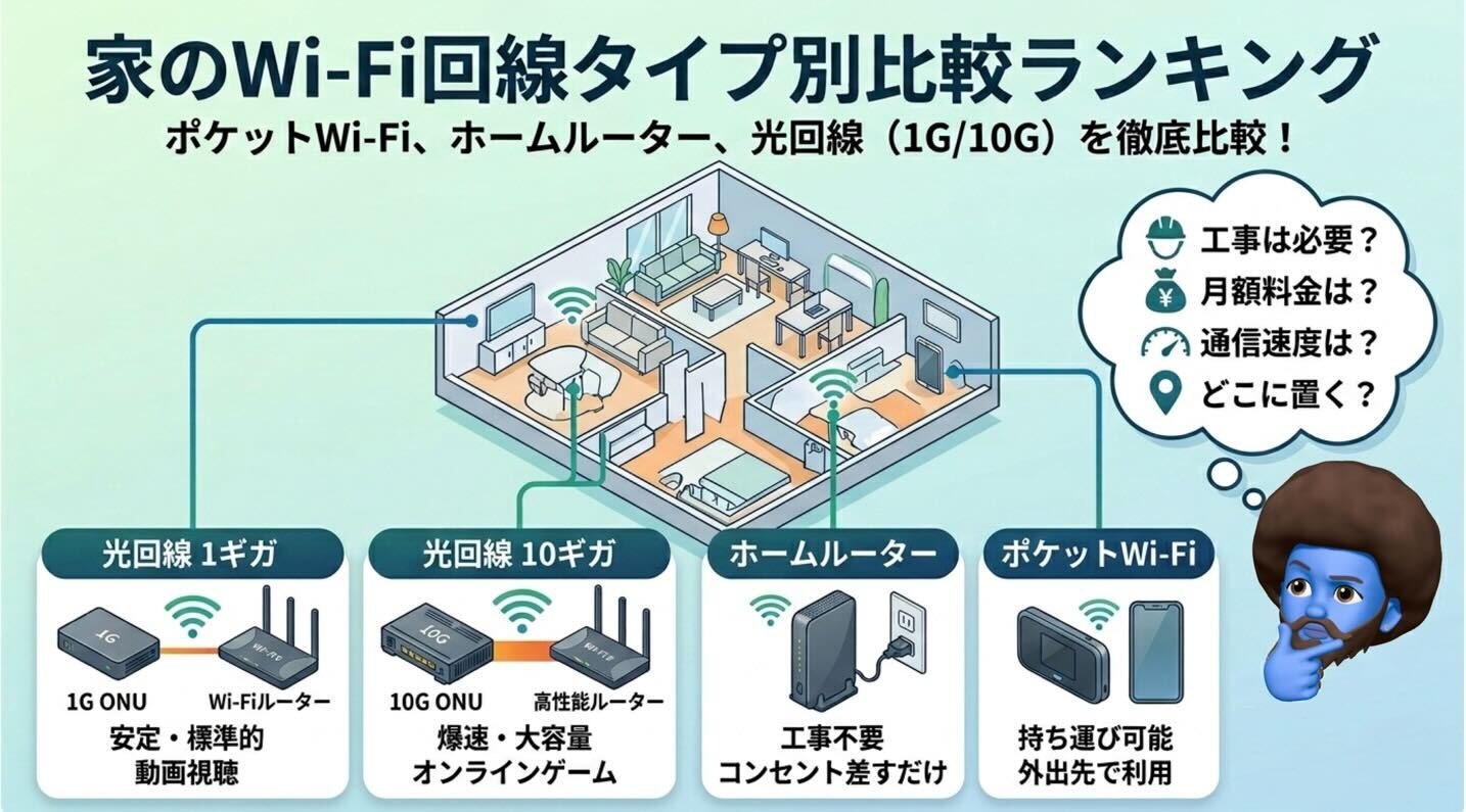 家のWi-Fiランキング 完全ガイド