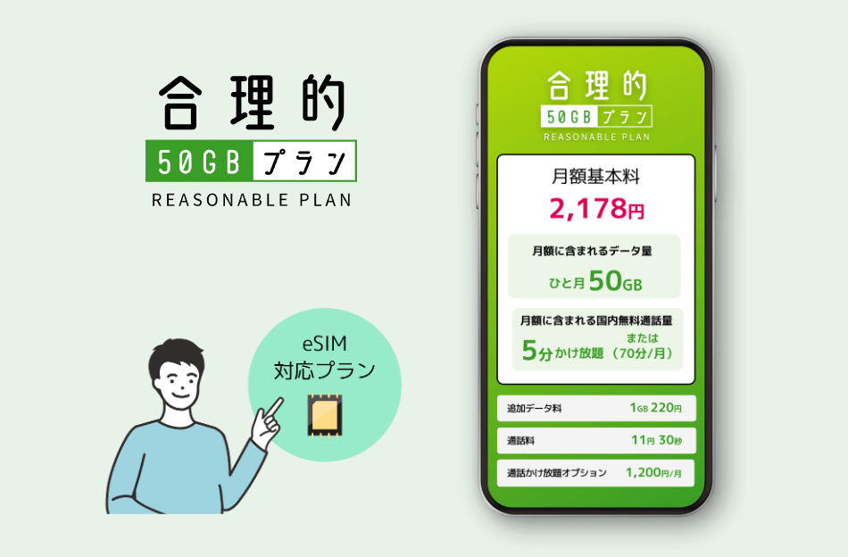 日本通信SIM-50GBプラン