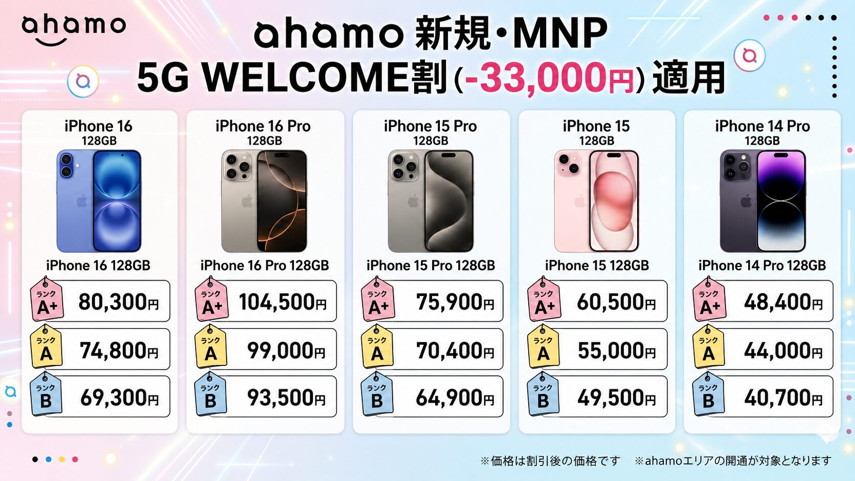 iPhone 15 128 ドコモ認定【A】出品¥88,000 ↓タイムセール↓ ahamo認定中古iPhone15は買い？A+ランクを自腹検証