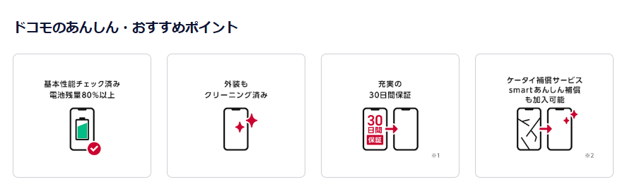 ドコモ認定リユース品