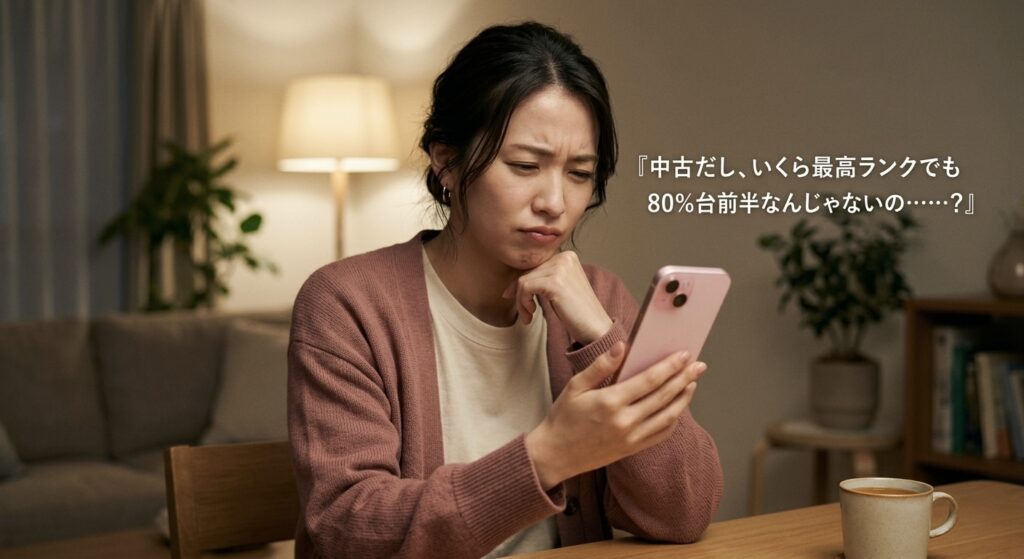 一番気になるバッテリー残量を公開