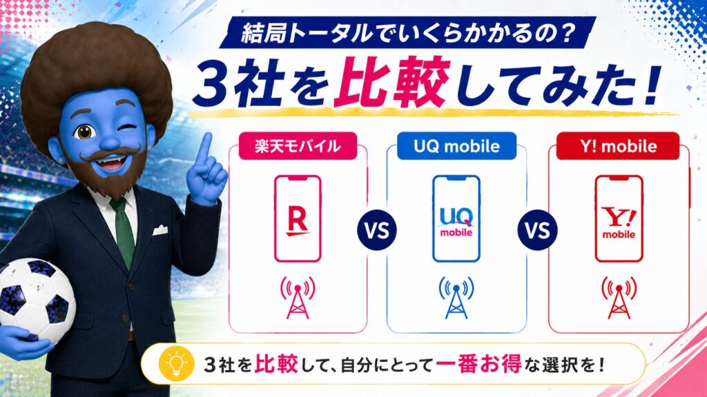 UQ・ワイモバと料金・還元を徹底比較
