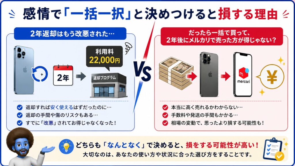 感情で「一括一択」と決めつけると損する理由