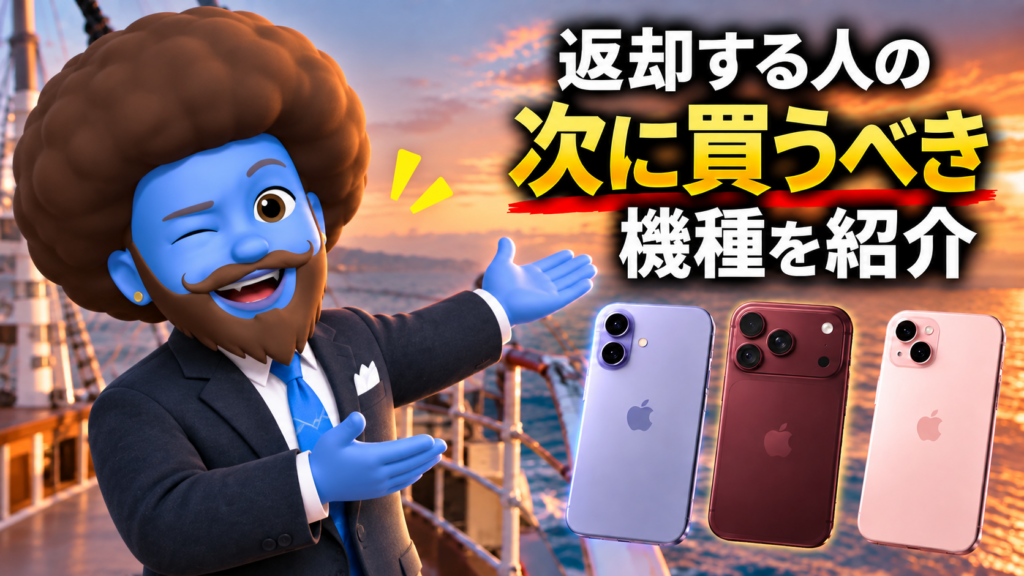 iPhone 16を返却したら次に買うべき機種はどれ？