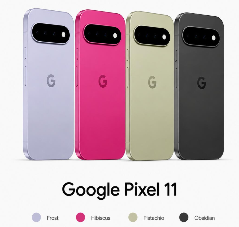 Google Pixel 11 256GB カラーバリエーション4色