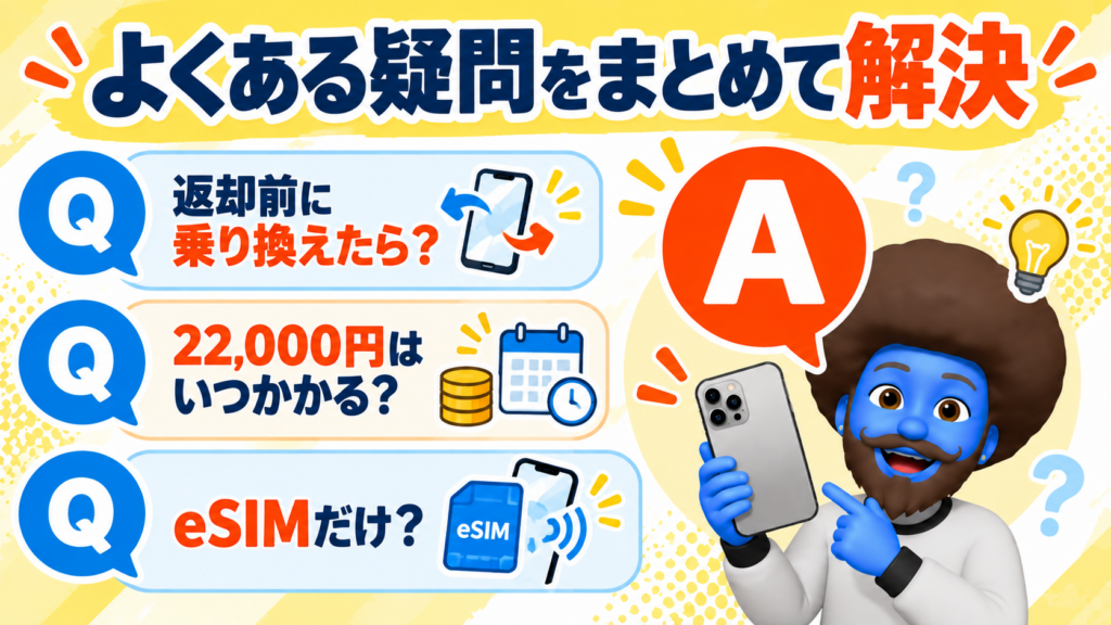 よくある質問：iPhone18 Proを買った後のSIM乗り換え