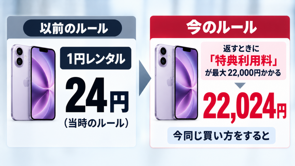 今のルールで同じ買い方をしたら、結果は変わる？