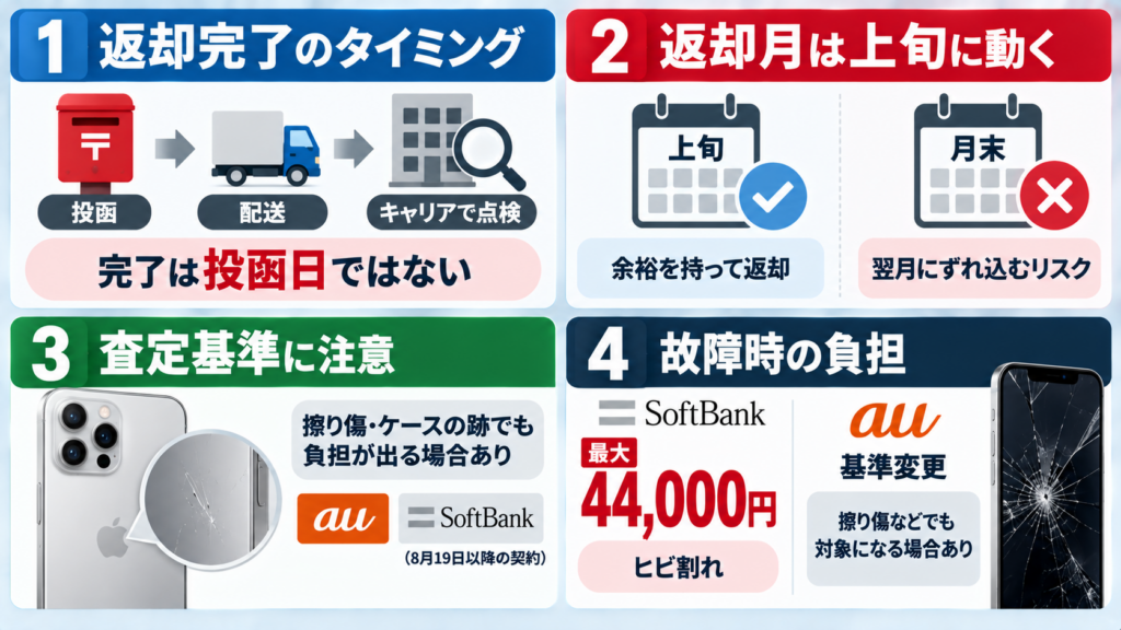 実際に返却してみた｜申し込みから完了まで何日かかった？